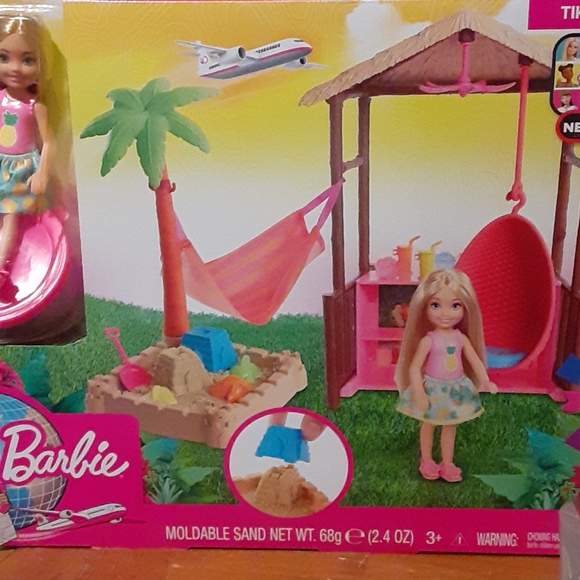 barbie moldable sand